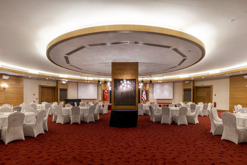 Unterkunft und Transport | Zypern IVF Klinik 22 Grand Pasha Lefkosa Ballsaal